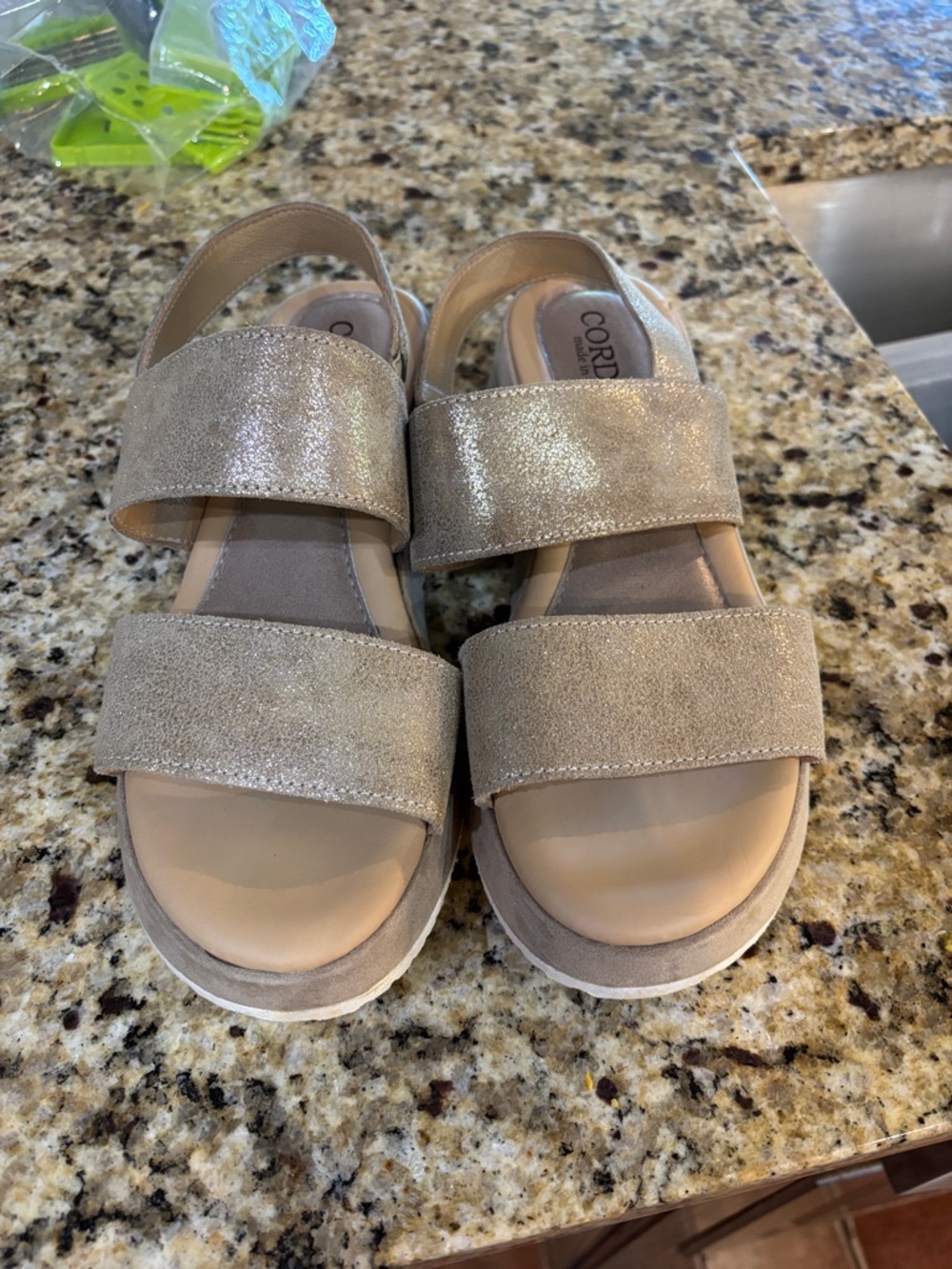 These are Cordani Alisha wedge slingback size 39